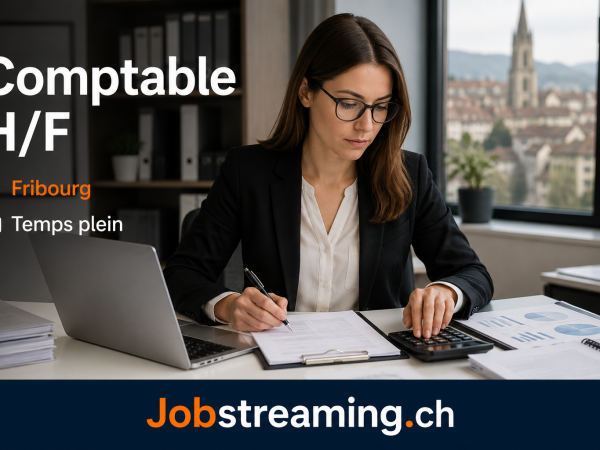 Comptable H/F – Fribourg – Temps plein 4 Comptable HF – Fribourg – Temps plein