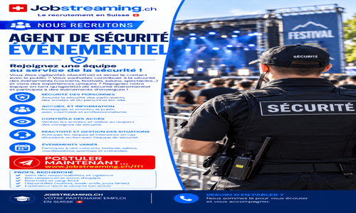 Agent de sécurité événementiel H/F 1 Agent de sécurité événementiel