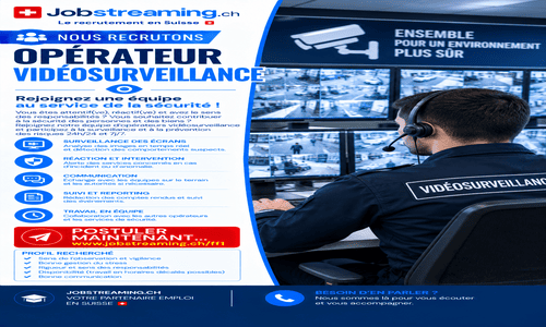 Opérateur vidéosurveillance