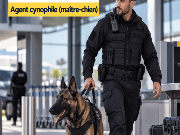 Agent cynophile (maître-chien) en Suisse : métier, formation, salaire et débouchés 9 Agent cynophile (maître-chien)