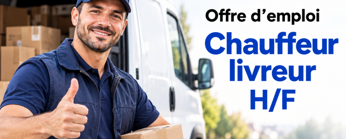 Devenir Chauffeur livreur métier, études, salaire 1 Chauffeur livreur