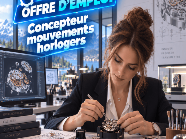 Concepteur mouvements horlogers