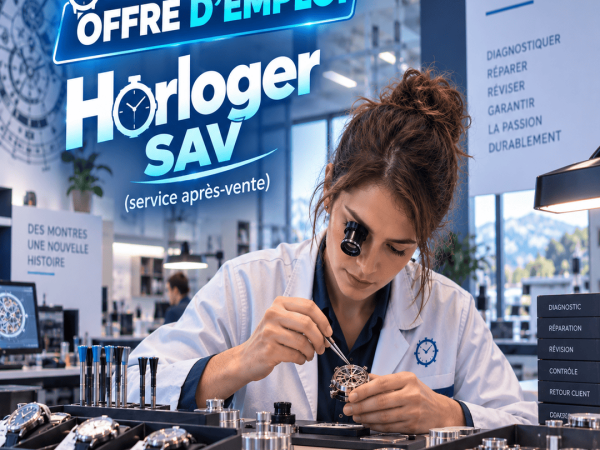 Horloger SAV (service après-vente) en Suisse : salaire, formation et missions 3 Horloger SAV (service après-vente)