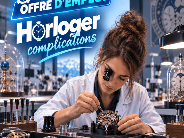 Horloger complications en Suisse : salaire, formation et missions 1 Horloger complications