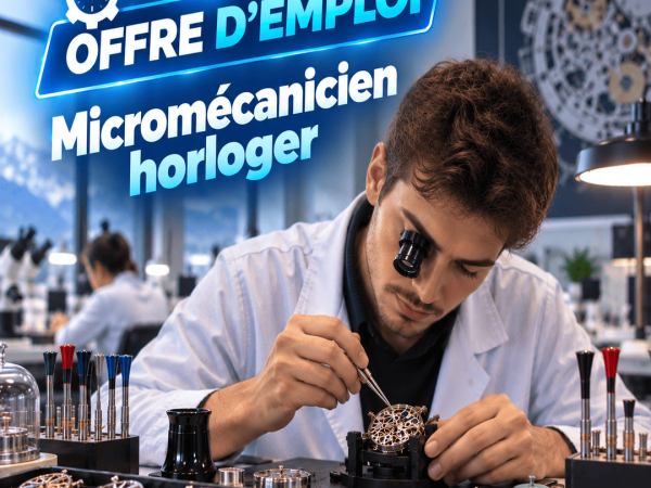 Micromécanicien horloger en Suisse : salaire, formation et missions 7 Micromécanicien horloger