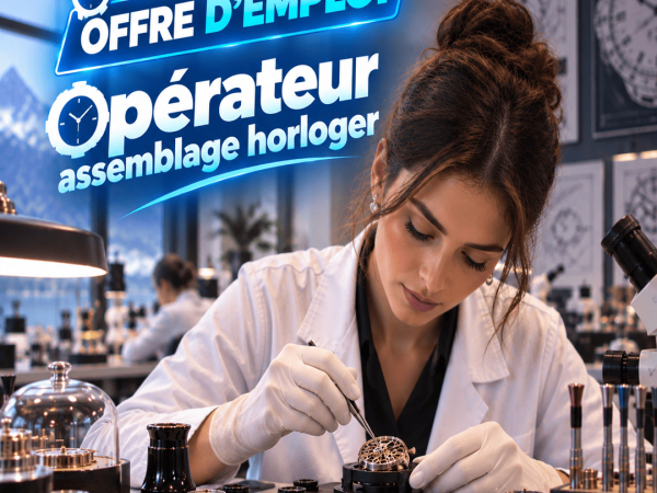 Opérateur assemblage horloger en Suisse : salaire, formation et missions 5 Opérateur assemblage horloger