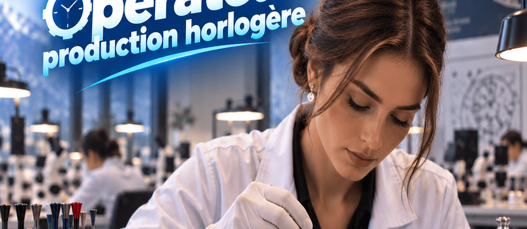Opérateur production horlogère en Suisse : salaire, formation et missions 1 Opérateur production horlogère
