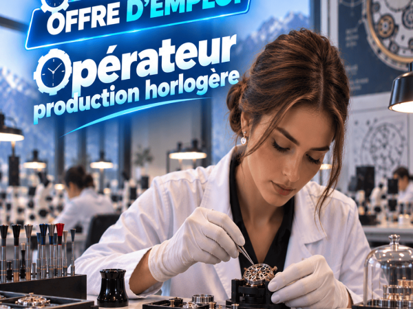 Opérateur production horlogère en Suisse : salaire, formation et missions 4 Opérateur production horlogère