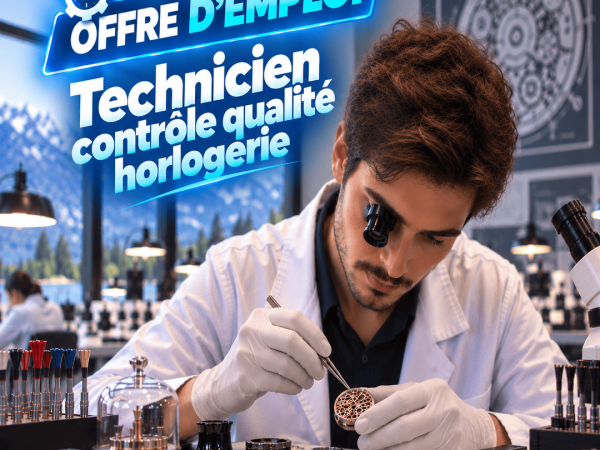 Technicien contrôle qualité horlogerie