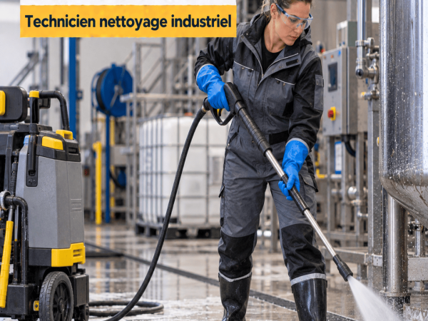 Technicien nettoyage industriel