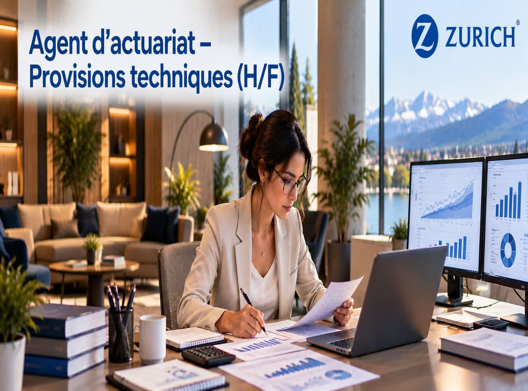 Agent d’actuariat – Prévoyance professionnelle (H/F) 2 Agent d’actuariat – Provisions techniques (HF)