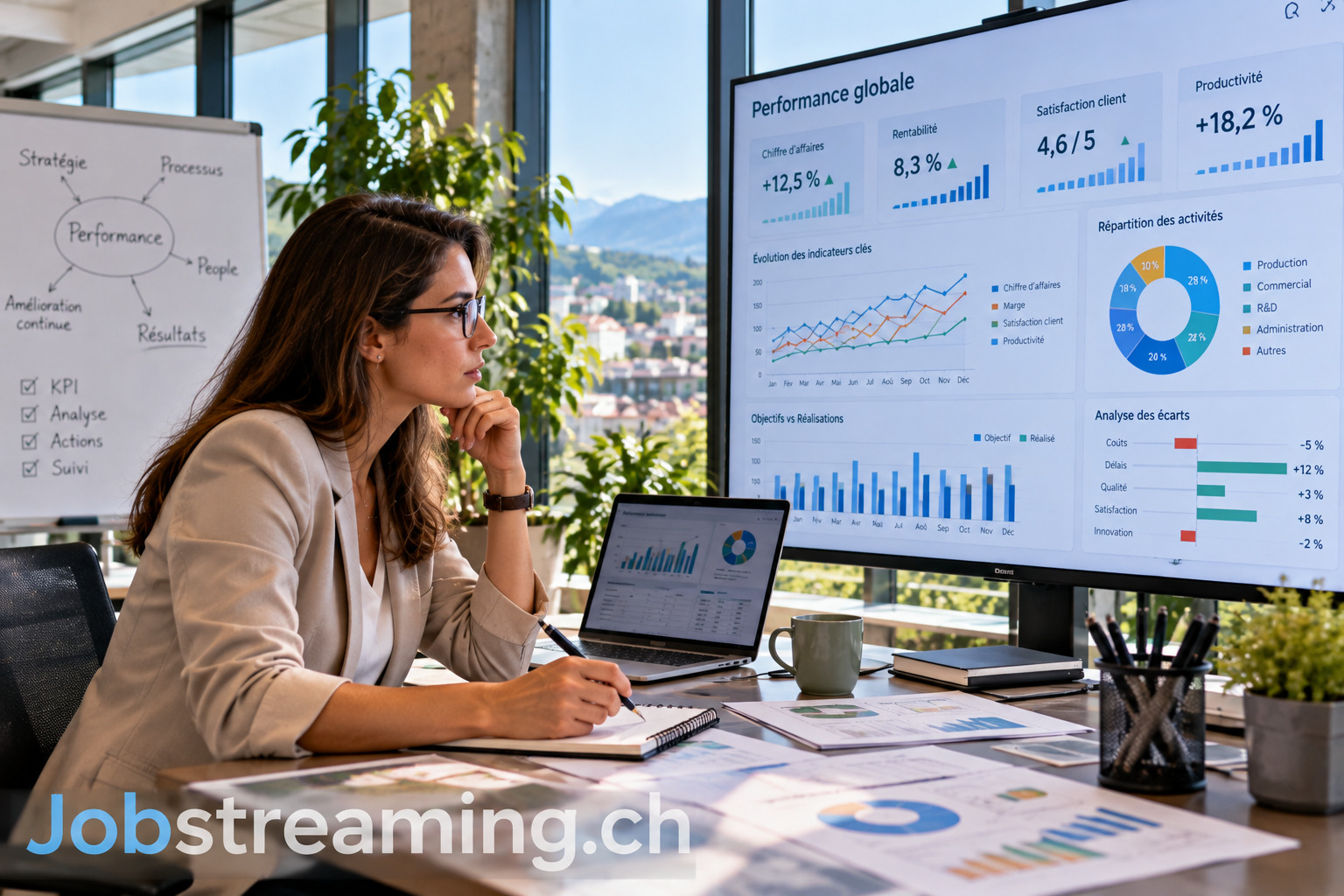 Analyste de la performance en Suisse : métier, salaire, formation et débouchés