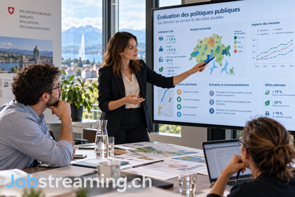Analyste des politiques publiques en Suisse : métier, salaire, formation et débouchés