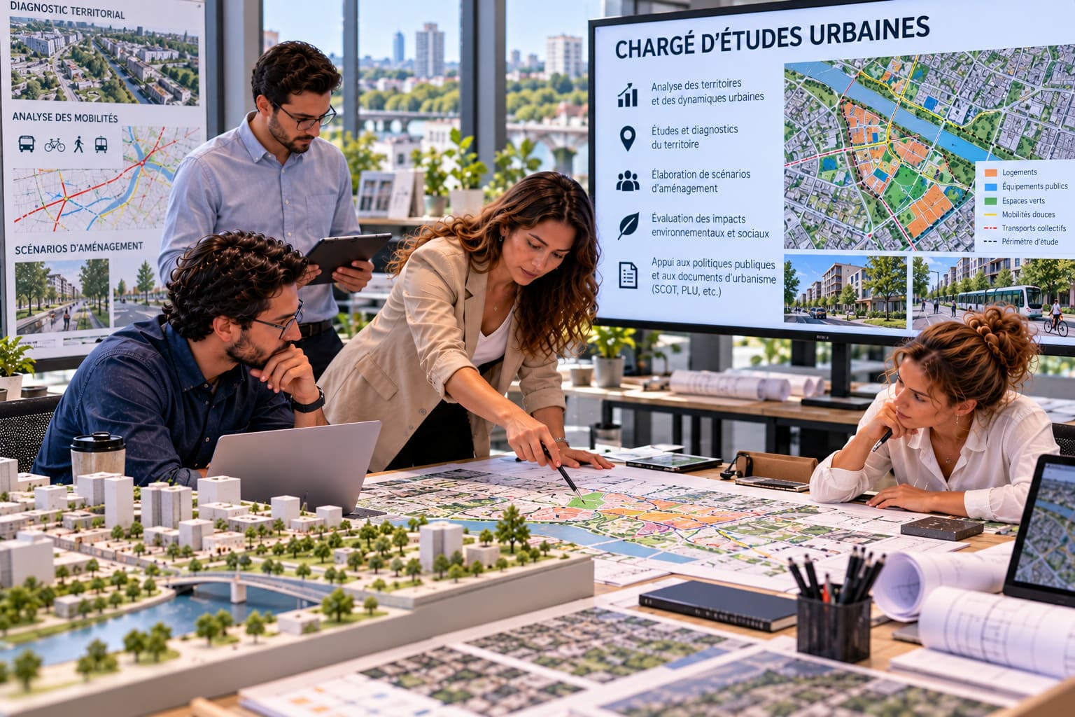 Chargé d'études urbaines en Suisse : métier, salaire, formation et débouchés