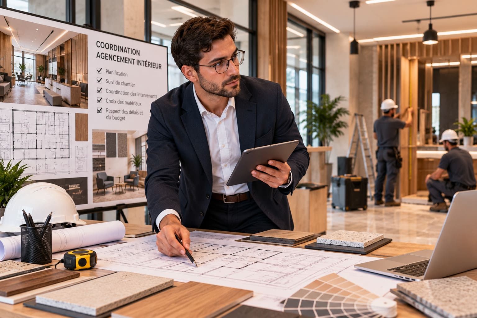 Coordinateur agencement intérieur en Suisse : métier, salaire, formation et débouchés