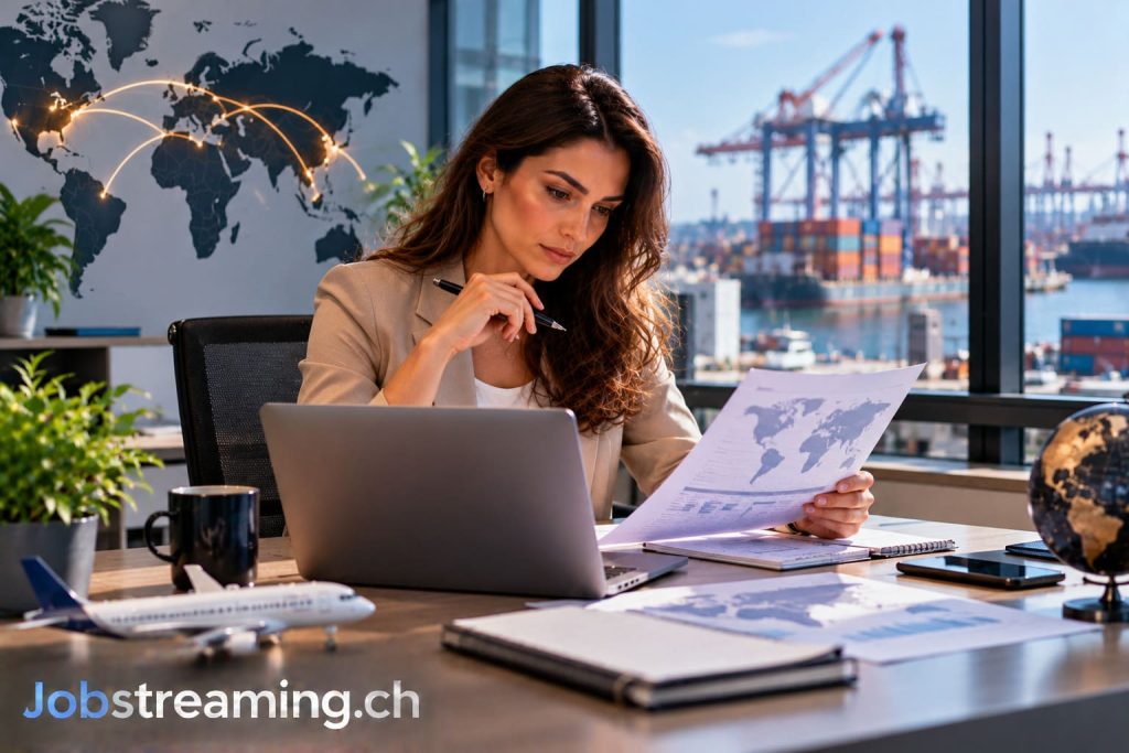 Responsable achats commerce international en Suisse : métier, salaire, formation et débouchés