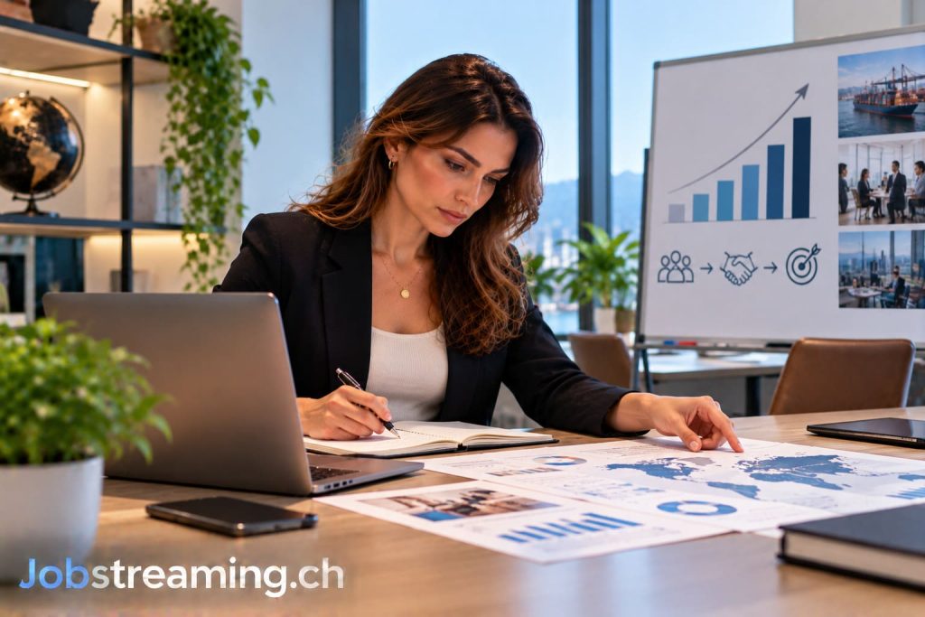 Responsable achats développement commercial en Suisse : métier, salaire, formation et débouchés