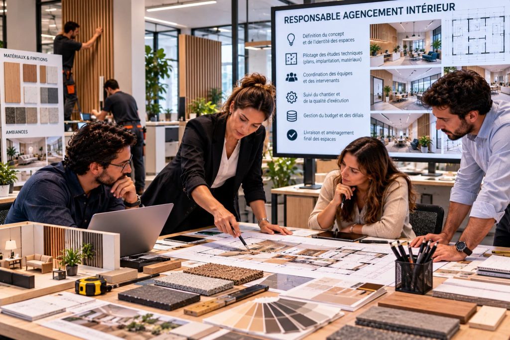 Responsable agencement intérieur en Suisse : métier, salaire, formation et débouchés