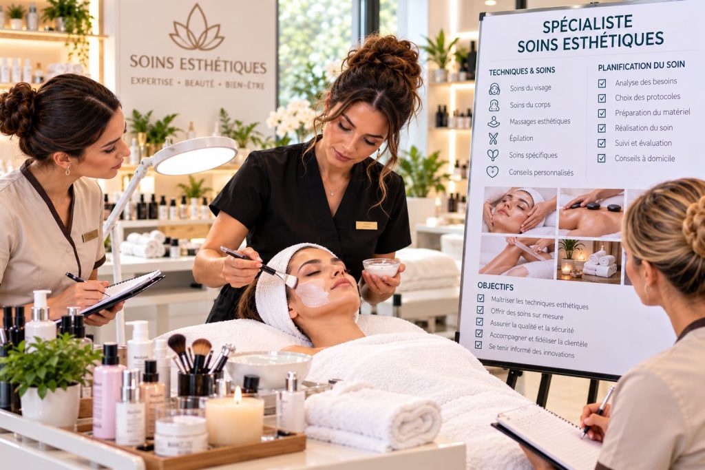 Spécialiste soins esthétiques en Suisse : métier, salaire, formation et débouchés
